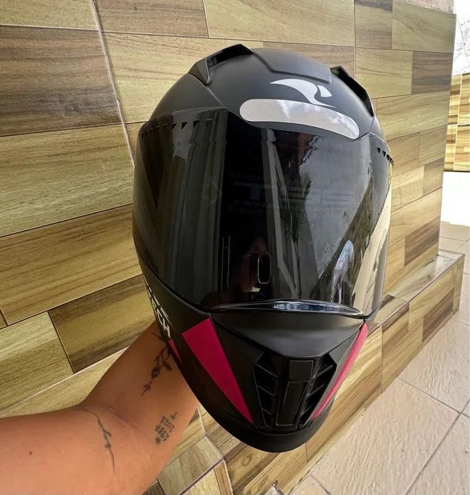 Capacete de segurança race tech feminino  - Foto 2