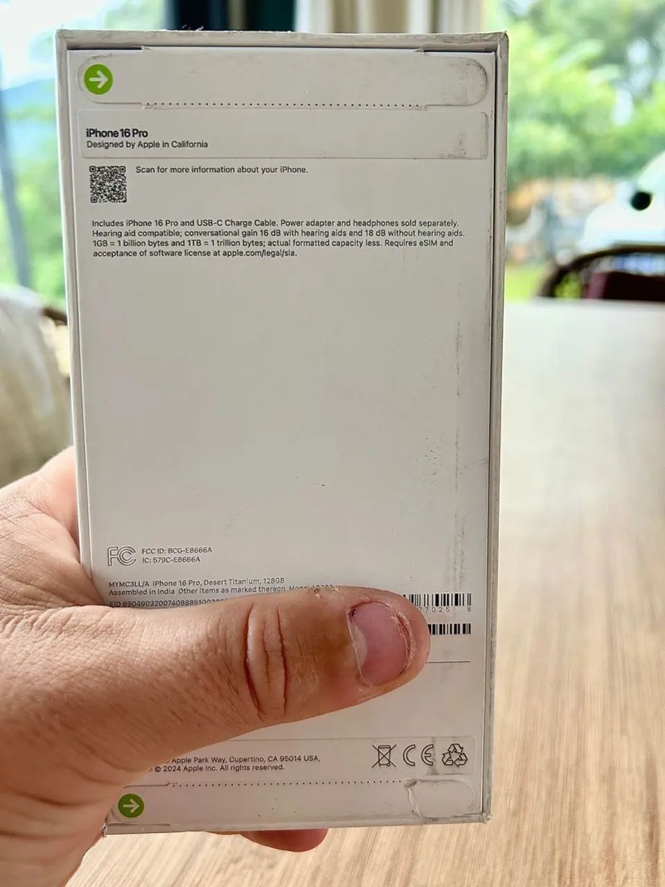 Iphone 16 pro 128gb/ NOVO ( Aceito iPhone e parcelo) - Foto 4