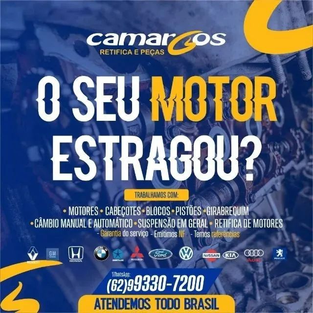 Retifica de motores e Peças nacionais e importados