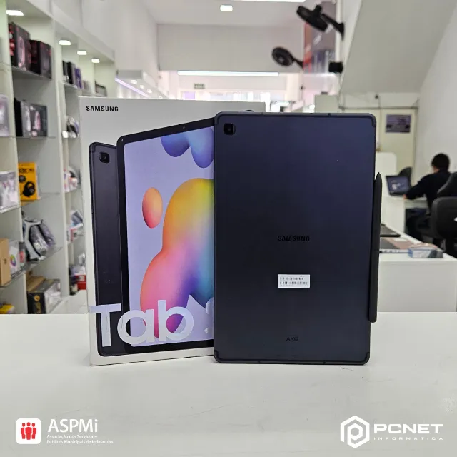 SM | Tablet Galaxy Tab S6 Lite 64GB + Caneta e Capa | 12X SEM JUROS | Indaiatuba SP