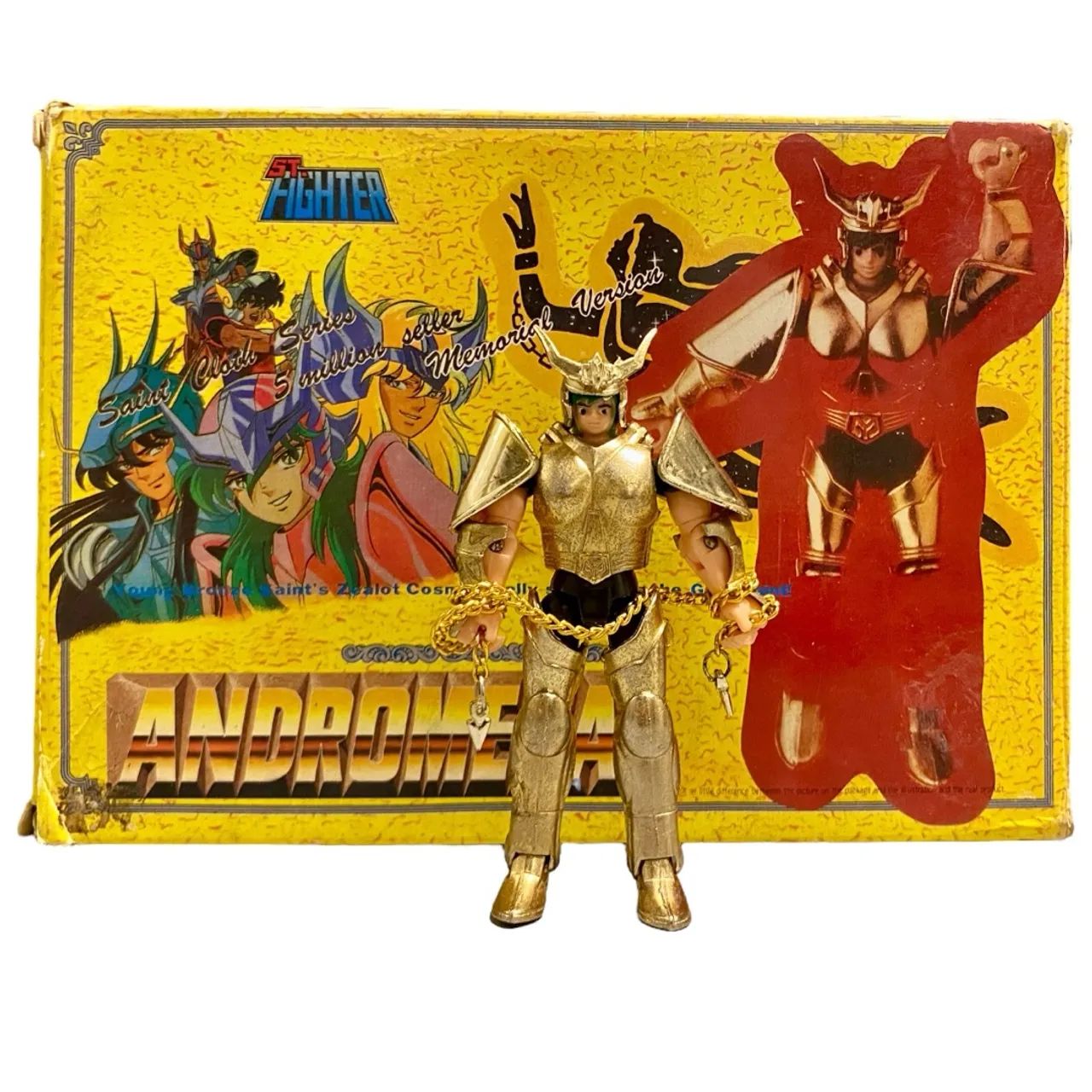 Cavaleiros do Zodíaco - Shun de Andromeda V1 Gold - St Fighter - Foto 5