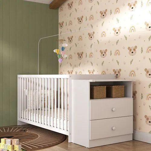 Berço com Cômoda - Pra Vender Logo