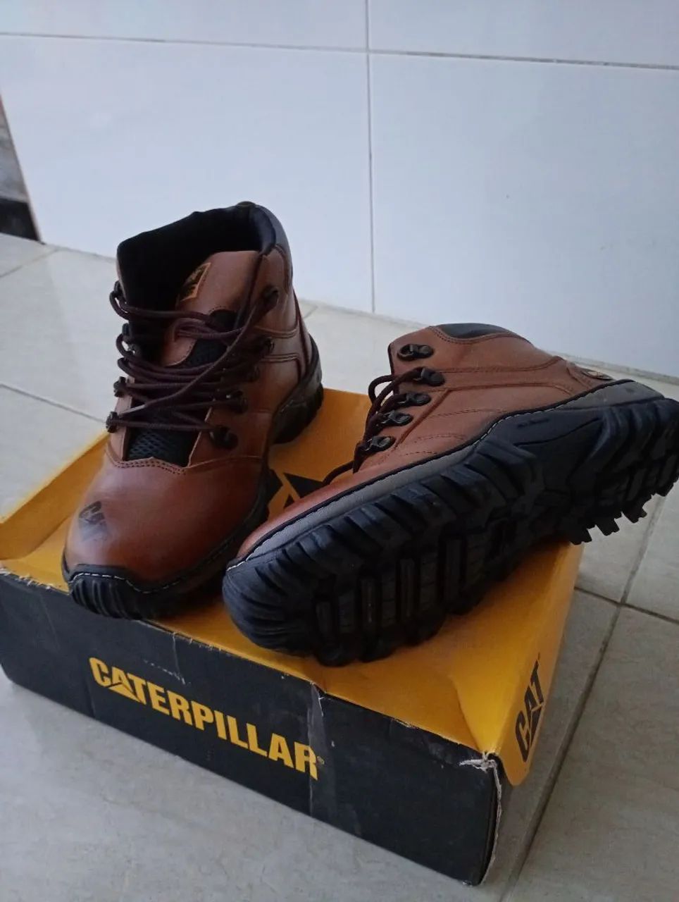 Botas Caterpillar Amarok Café n39 - Foto 3