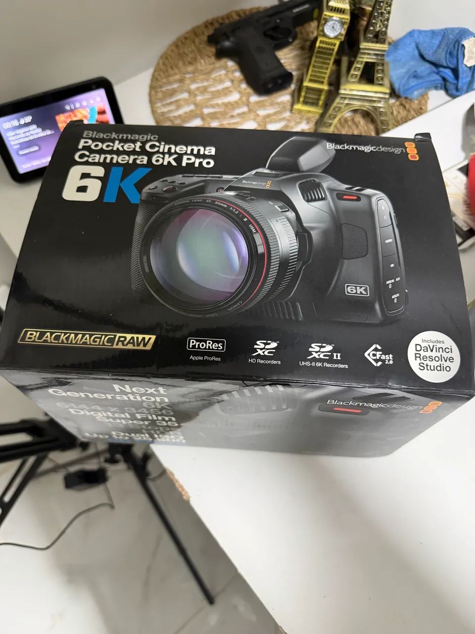 Câmera de cinema blac mágica 6k64520774609410124