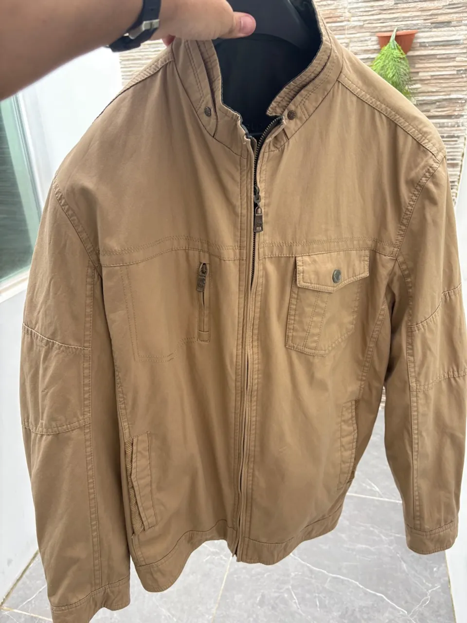 Jaqueta Casual Dupla Face - Estilo e Conforto - Estado de novo