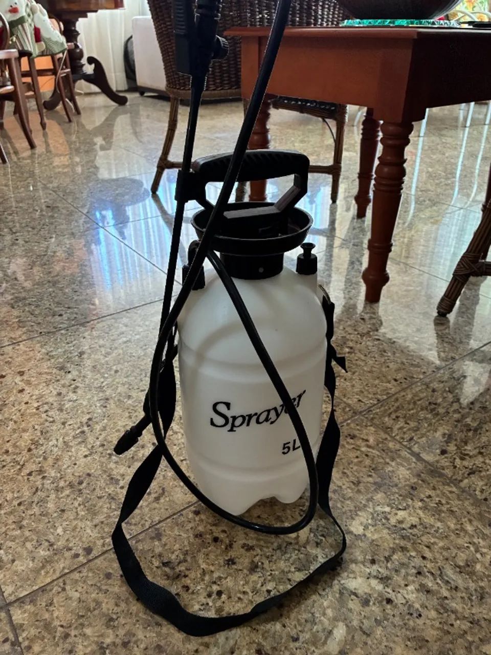 Borrifador 5 Litros pressurizado 