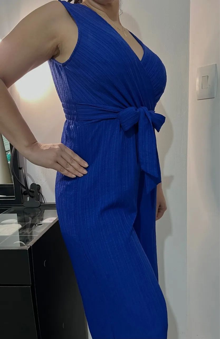 Macacão Azul Elegante - Foto 4