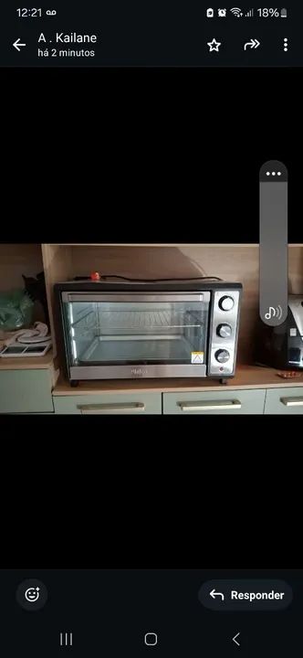 Forno Elétrico 60Litros