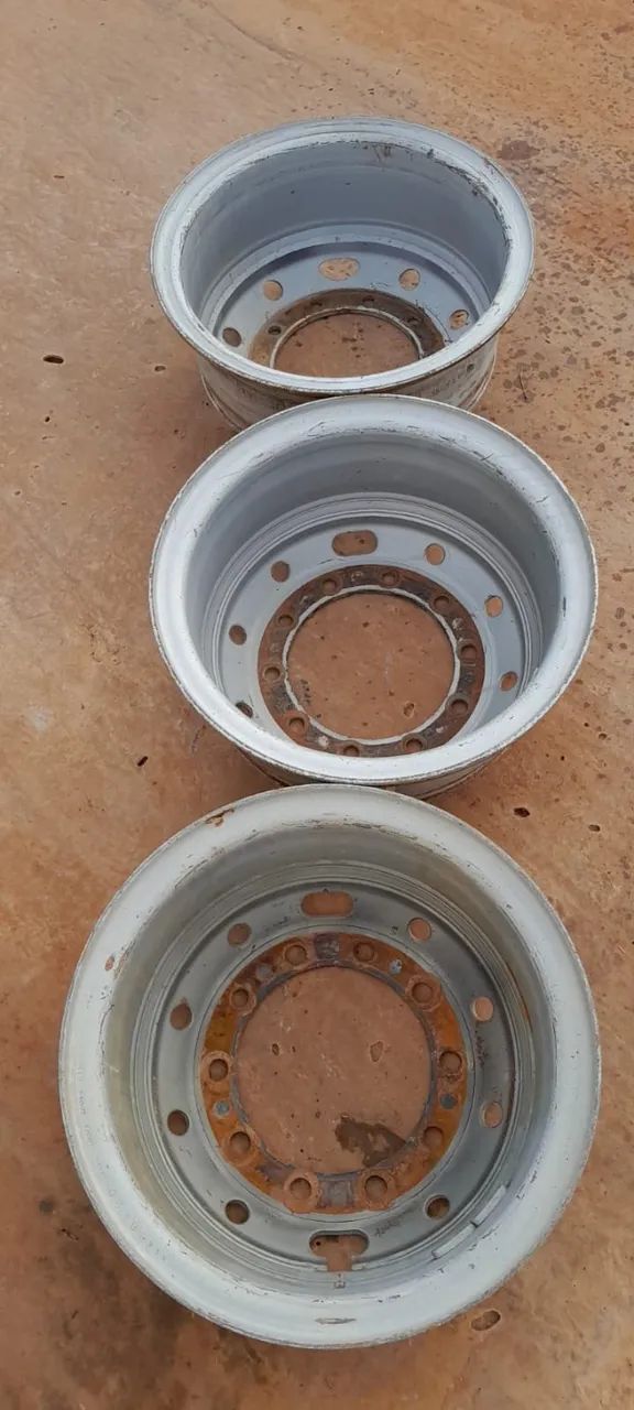 Roda Caminhão 1100x22 Original 10 Furos (Usado) - Foto 2