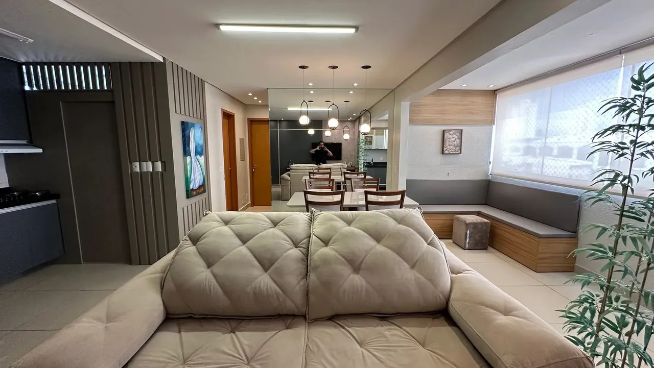 MOBILIADO e DECORADO melhor predio do parque amazonia, apartamento com 2 quartos em goiâni