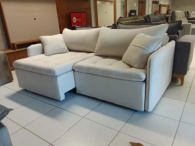 SOFÁZÃO CAMA!  sofá SLIN 3 em 1 Em Outlet ss  moveis