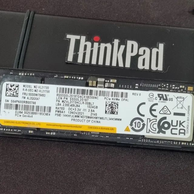 SSD Nvme Samsung 1TB MZ-VL21T00 = Evo 980 Pro - Foto 5
