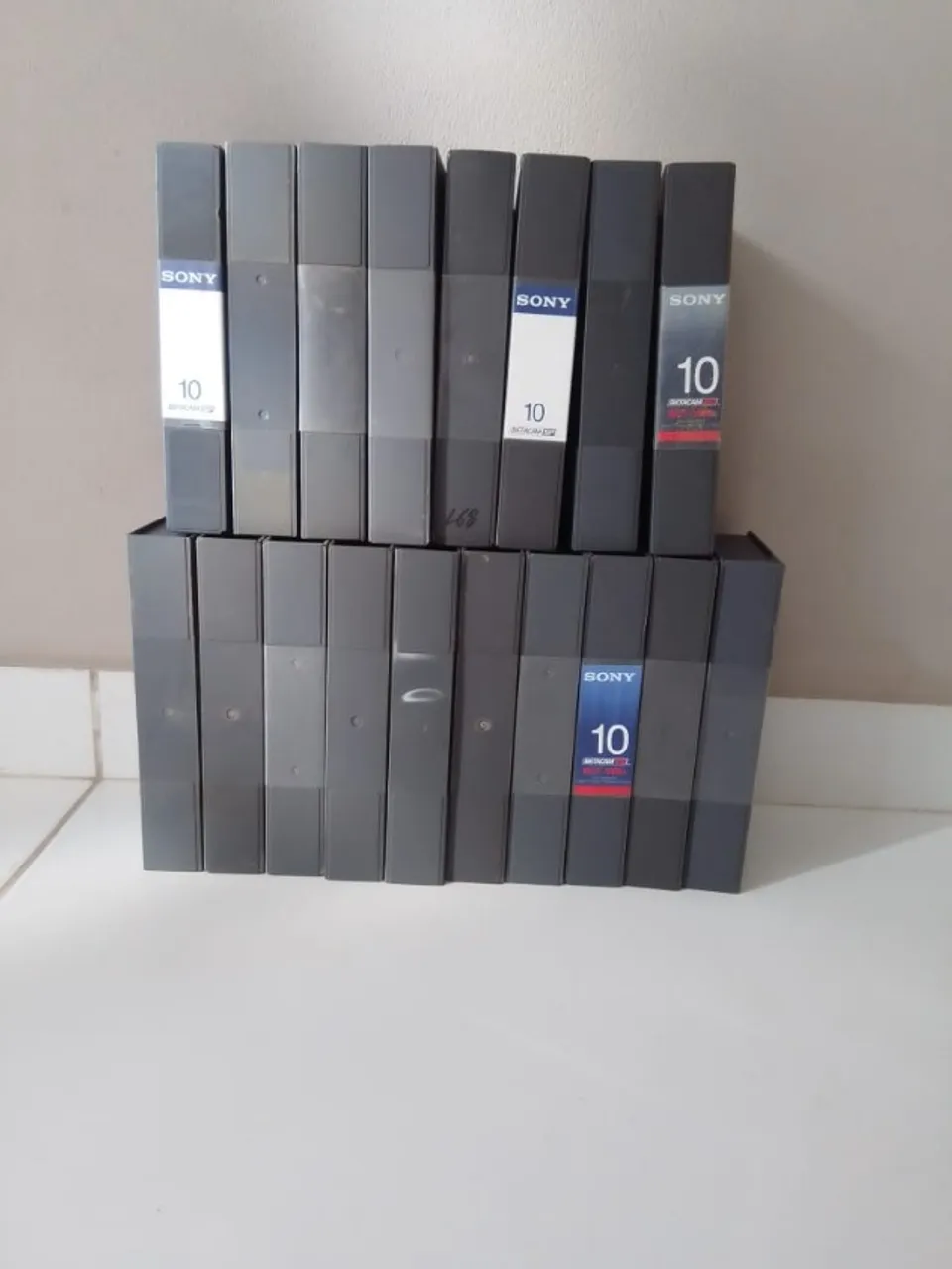 Fitas Betacam SP Usadas - Sony e Fuji - 10, 30 e 5 minutos 