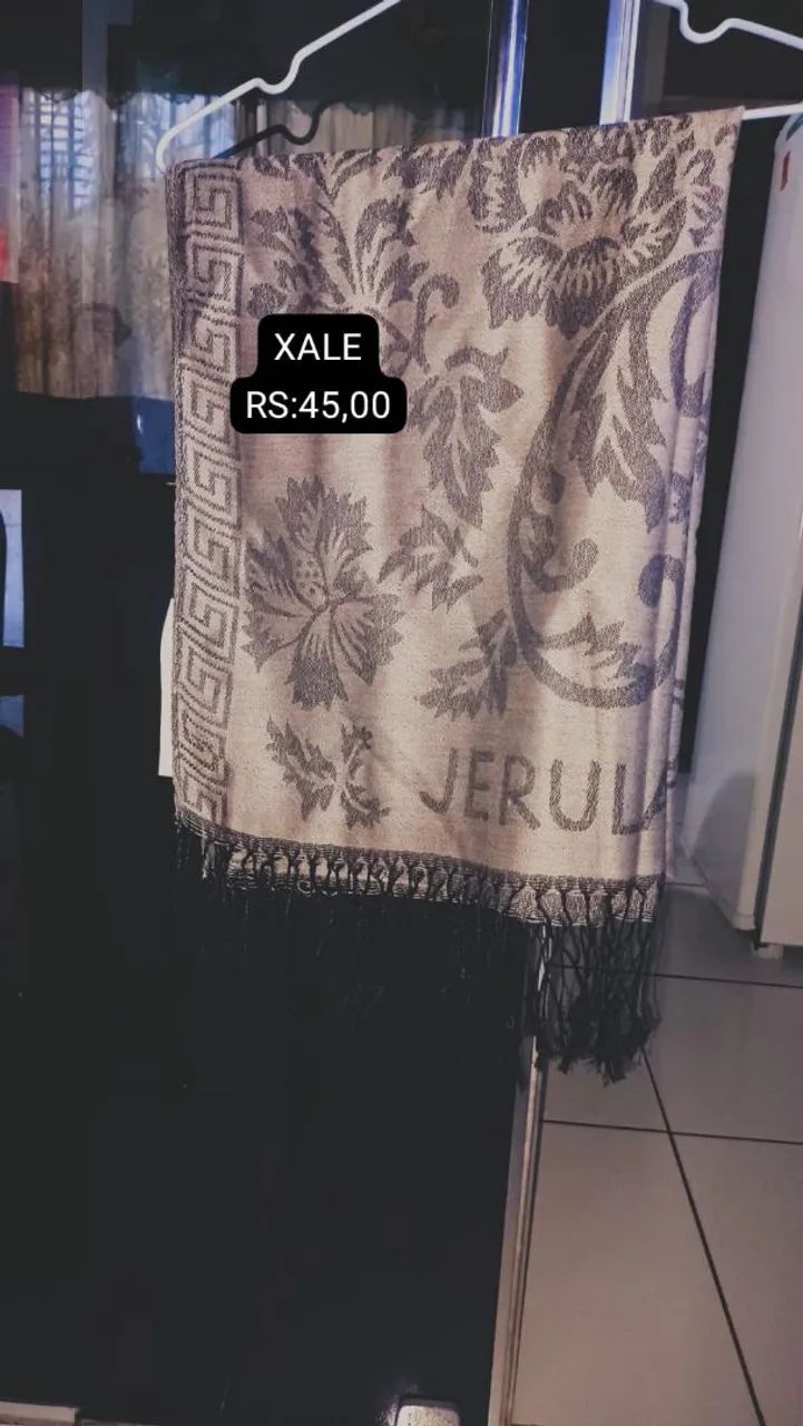 Xale Feminino Jerull com Franjas - Promoção - Foto 4