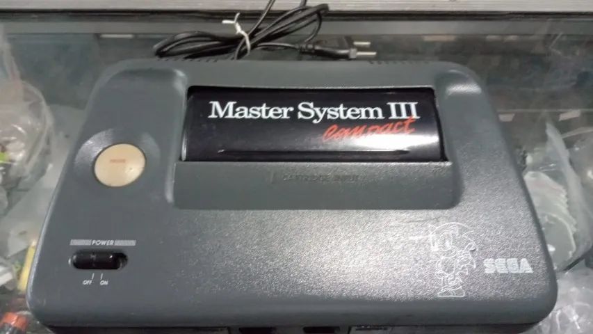 MASTER SYSTEM L2 COM 1 CONTROLE ORIGINAL E EVERDRIVE COM TODOS OS JOGOS E MASTER E SG1000