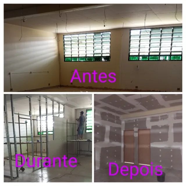 Forro de gesso e steel frame  - Foto 4