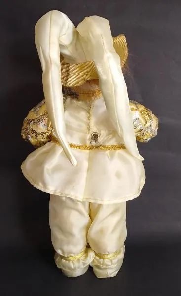 Boneco Pierrot Porcelana a Corda - Musical  - Foto 4
