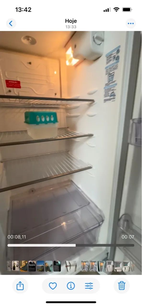 Geladeira Electrolux Duplex 110v 260L - Foto 3