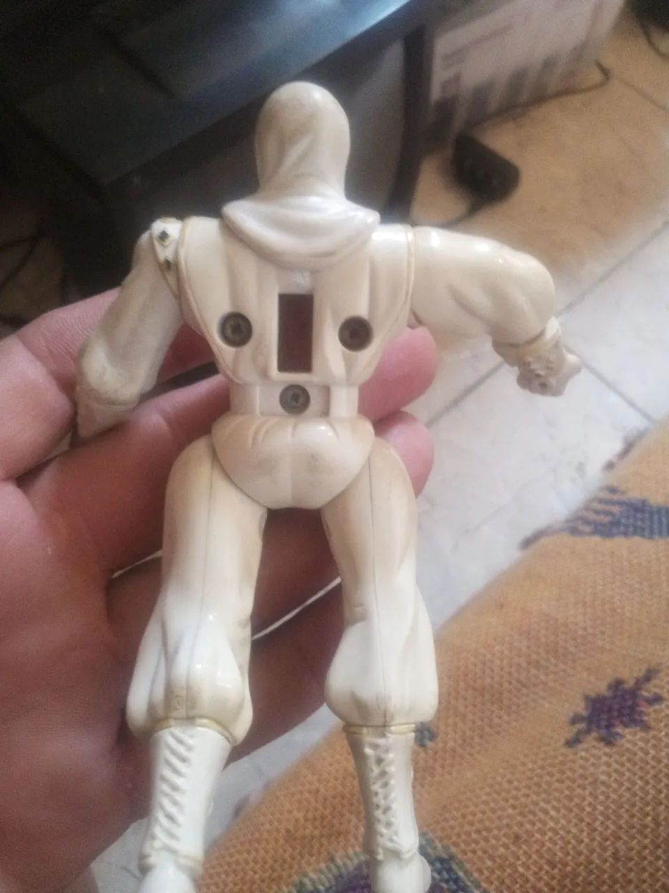 boneco ninja branco power rangers - Foto 2
