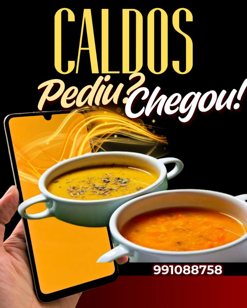 Caldos e Sopas $25