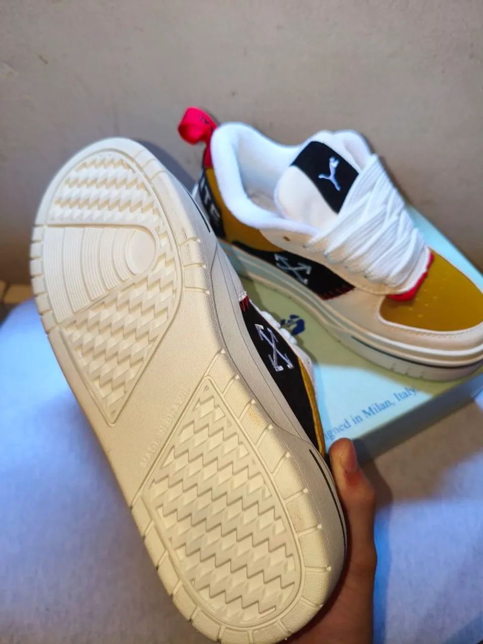 Tênis puma off white 35 - Foto 5