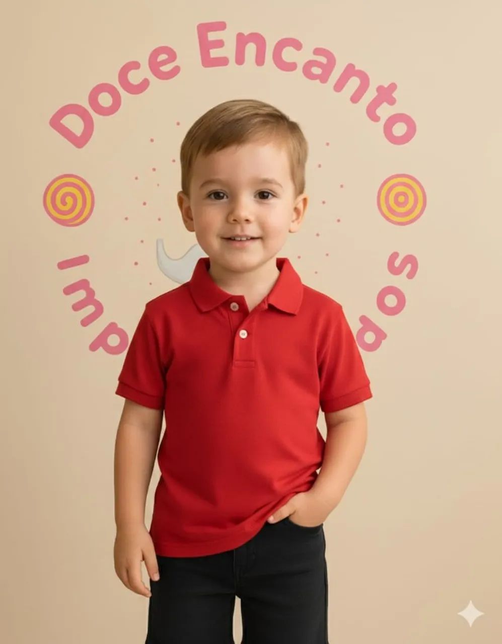 Conjunto montado tamanho 3 anos importados (Novos)