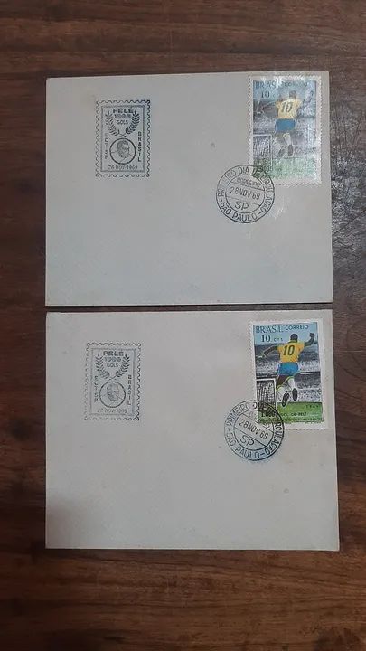 Envelopes do Pelé