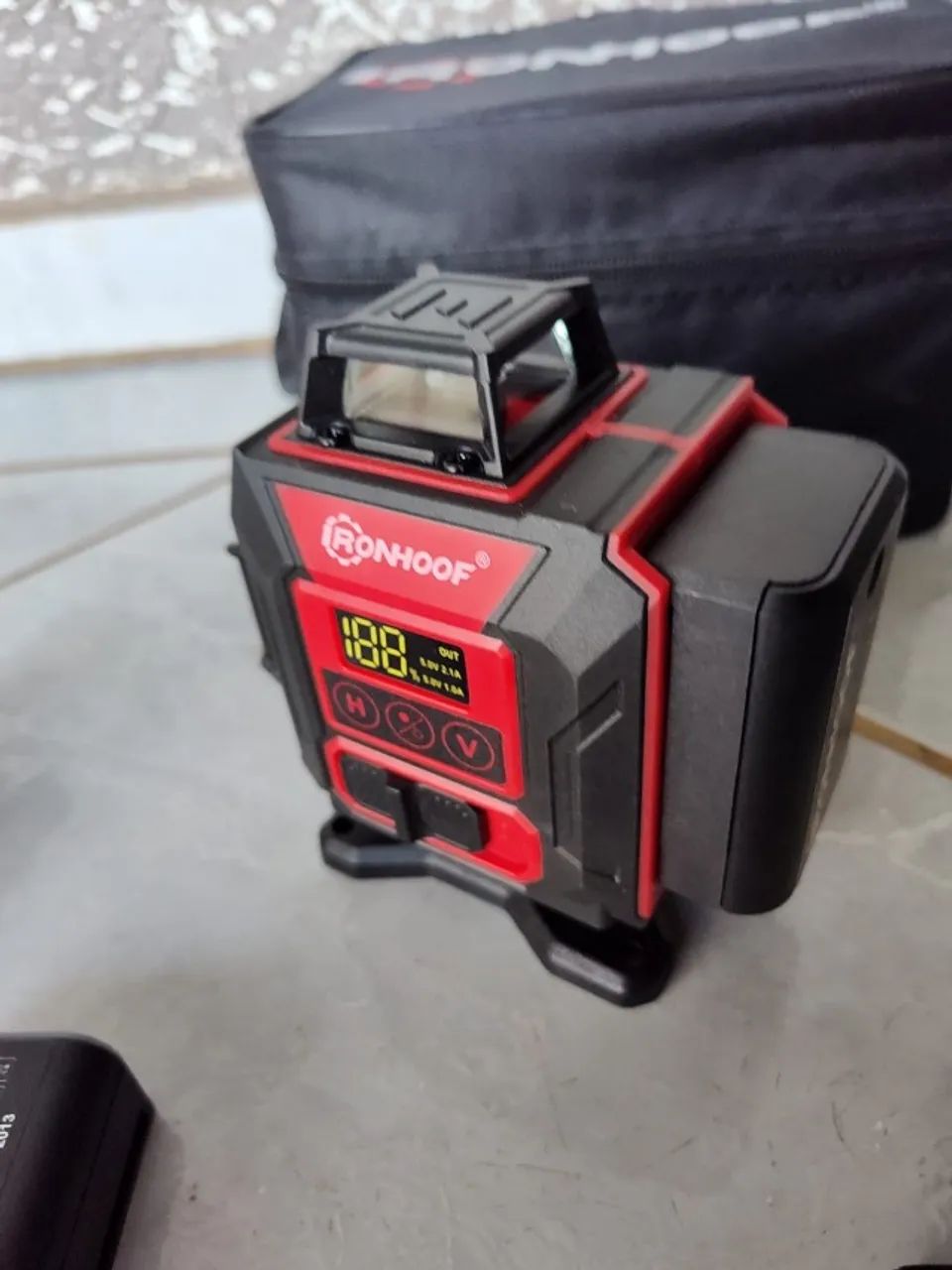 Níveis Laser 16 Linhas Verde 2 Baterias 3d Nível A Laser 30m - Foto 5