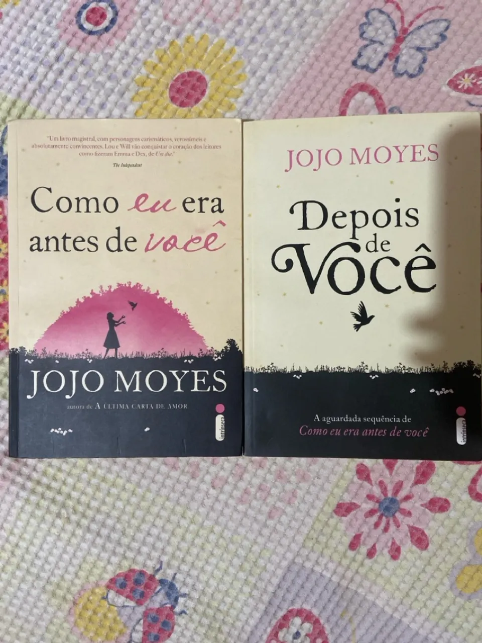 Livro Como Eu Era Antes de Você e Depois de Você