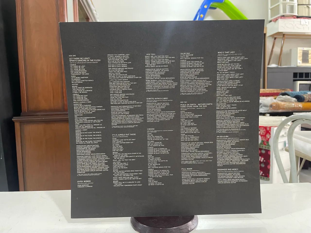 Disco de Vinil Santana Spirits Dancing in the Flesh  - Foto 4