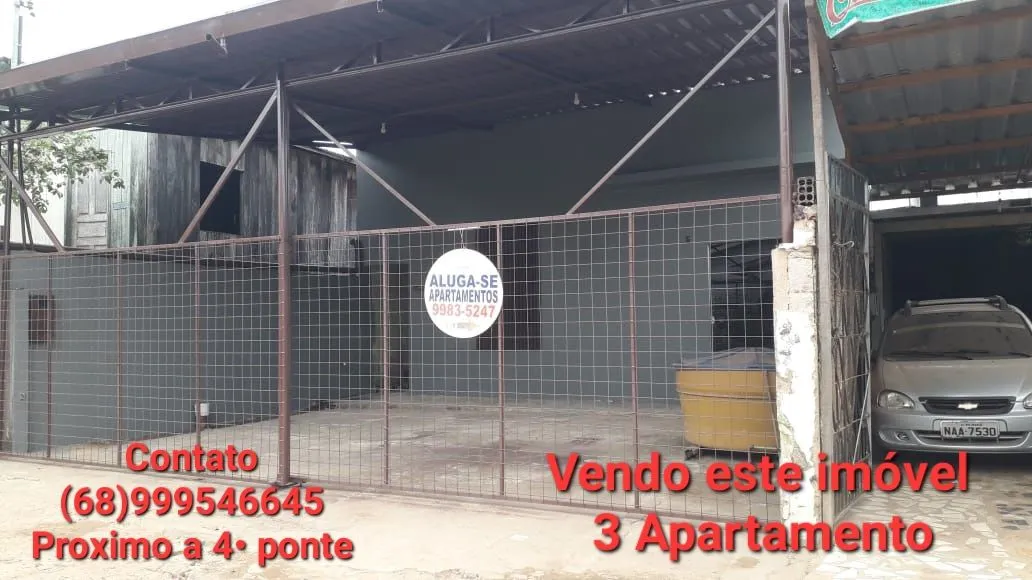 Vendo um imóvel com três Apartamentos estilo Kitnet