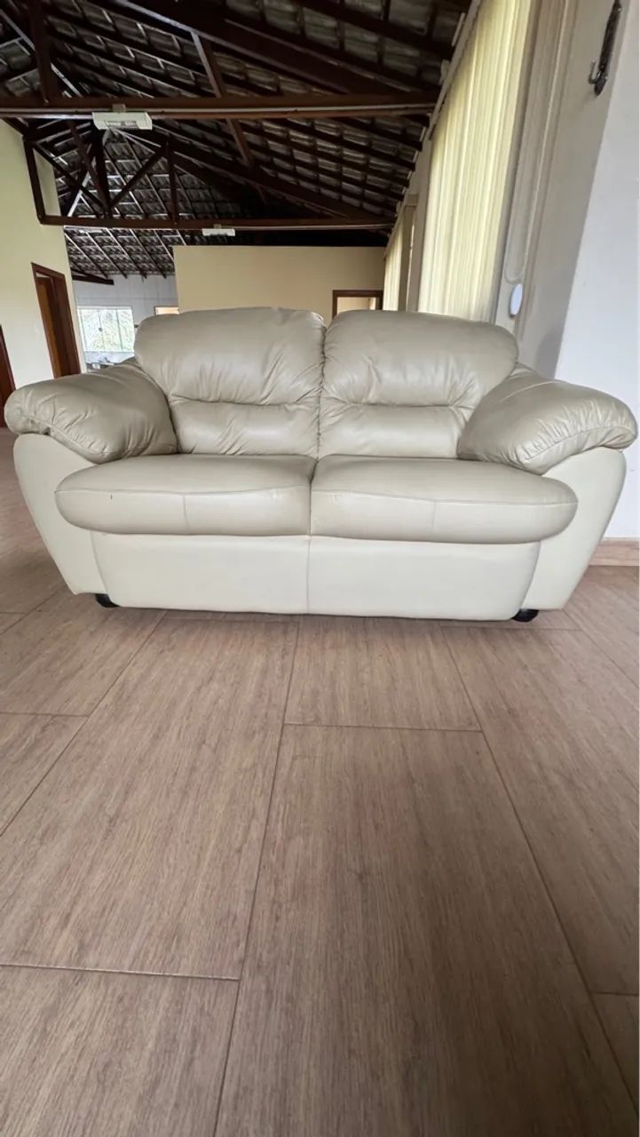 Conjunto de sofá - couro legítimo 64311591766785122
