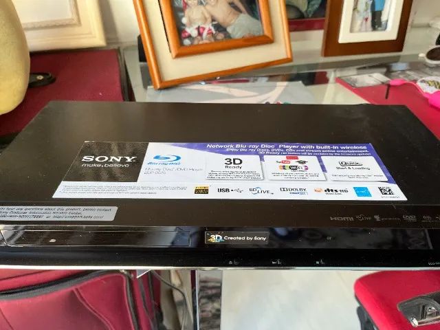 APARELHO BLUE-RAY PLAYER MARCA SONY - Foto 2