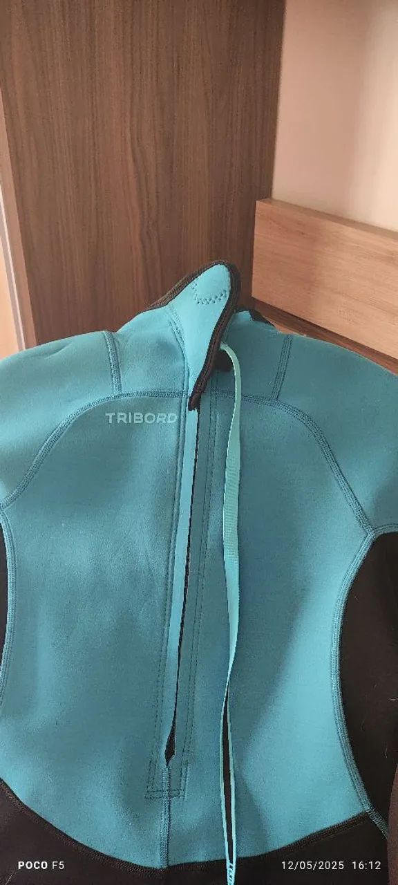 Macacão de neoprene para Surf 2.2 mm Tamanho M da Decathlon  - Foto 2