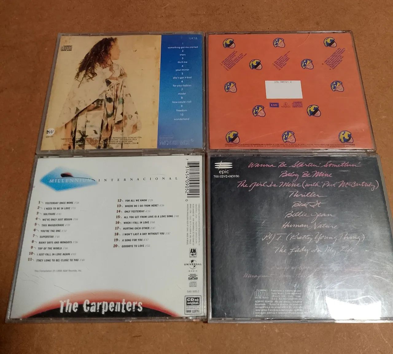 CDs lote 4 CDs Michael Jackson pet shop boys Simple red love songs - Foto 2