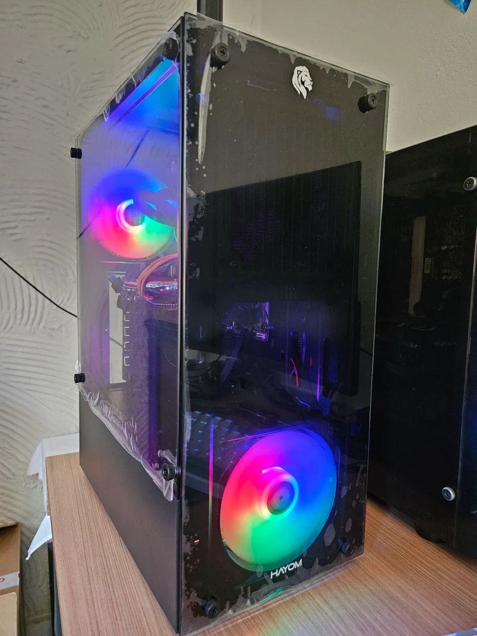 PC Gamer RGB com Gabinete de Vidro Temperado