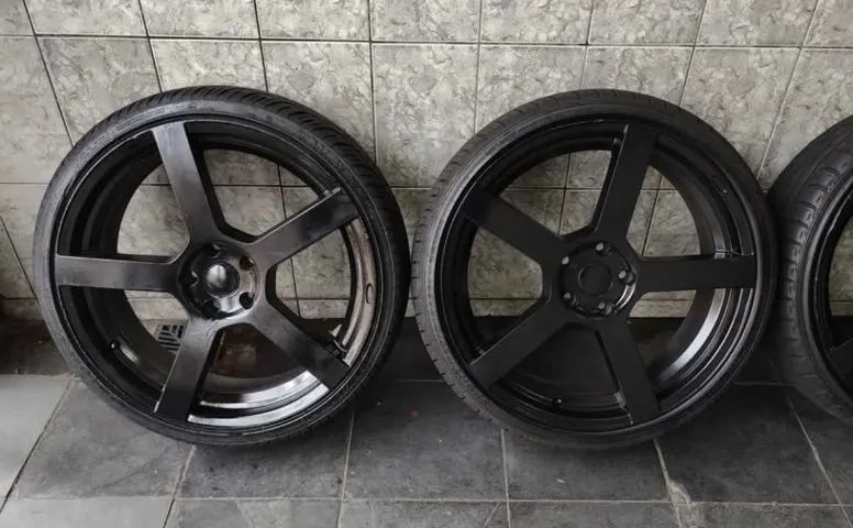 Rodas aro 20 TSW c/pneus 225/30 - Furacão 5x108 e 5x110 - Foto 2