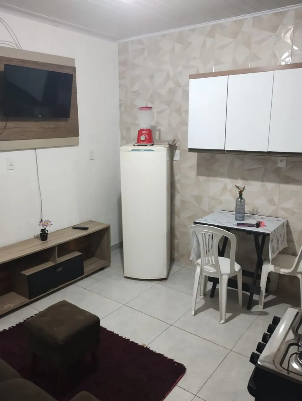 Kitnet mobiliado 