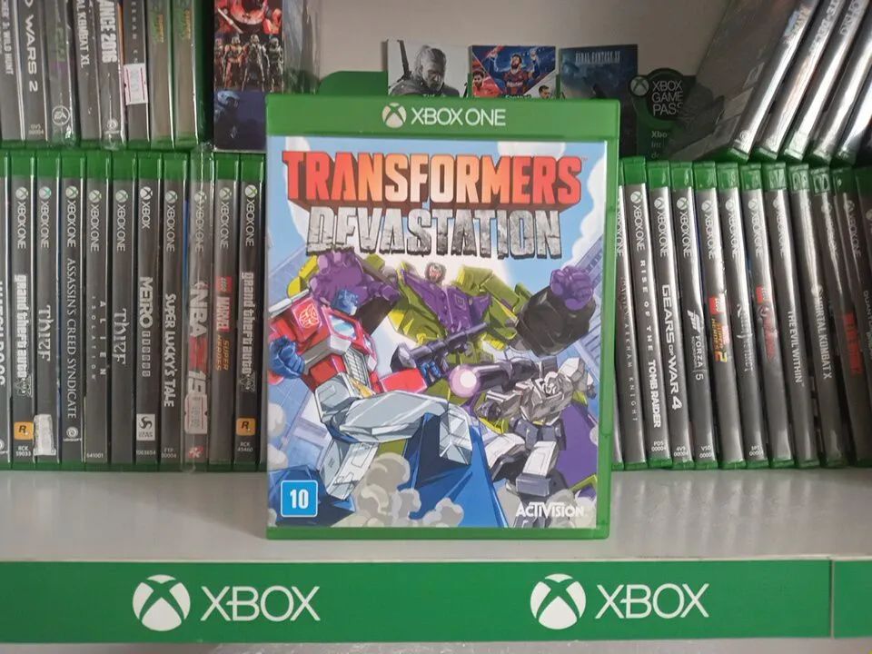 Transformers Devastation Xbox One Jogos de Vídeo Game Parque