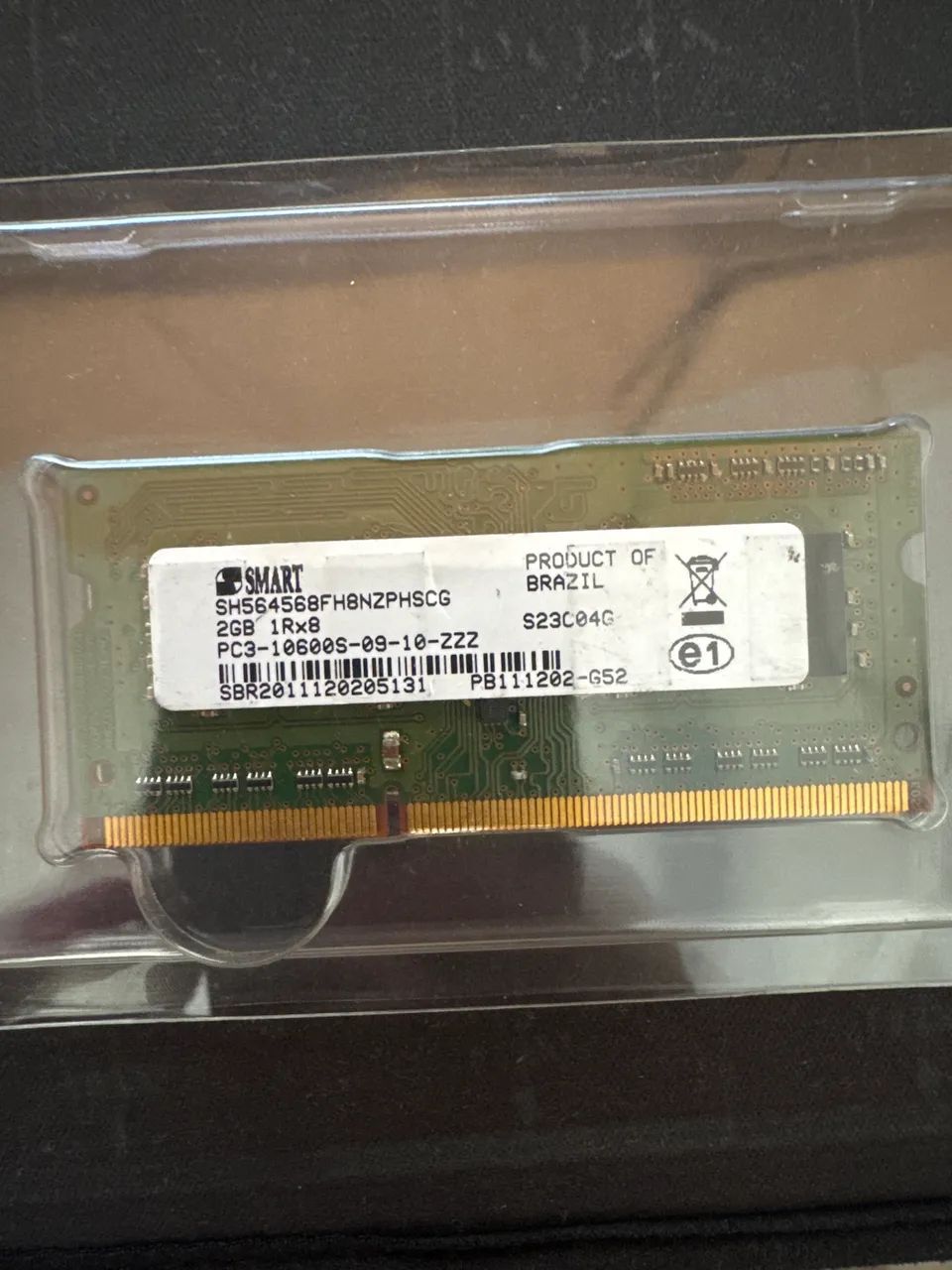 Smart 2GB DDR3 PC3 10600S Notebook Memory64302742399489120