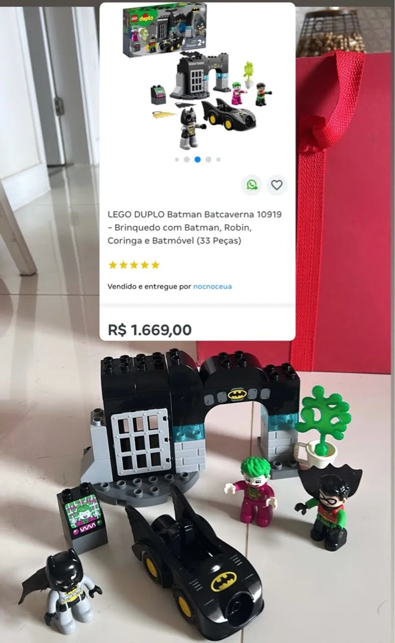 Lego Batcaverna Duplo Lego Duplo 10919 Batcave Jeux Jouets
