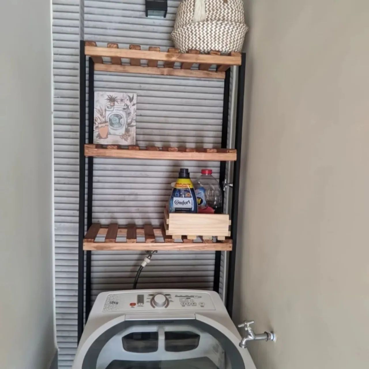 Estante de Madeira  para Organização - Foto 2
