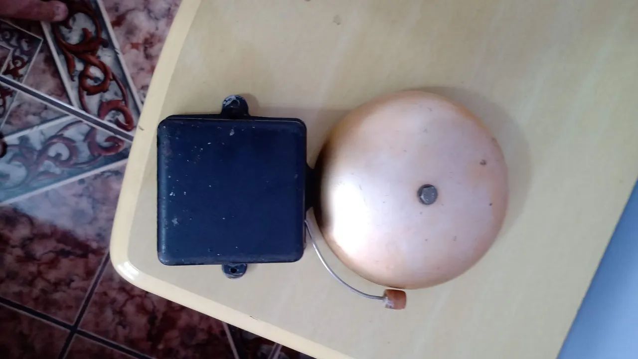 Antigo Sino de Alarme - Peça de Coleção - Foto 5