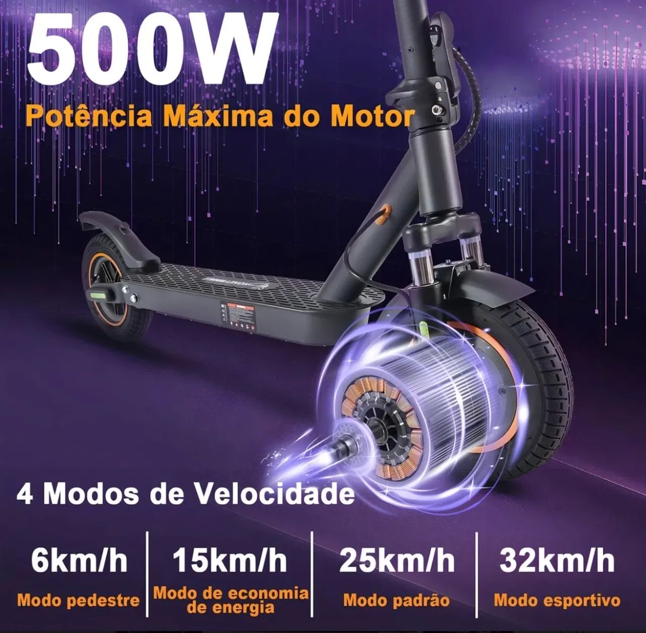Patinete Elétrico HONEYWHALE aceito trocas carros ou motos 