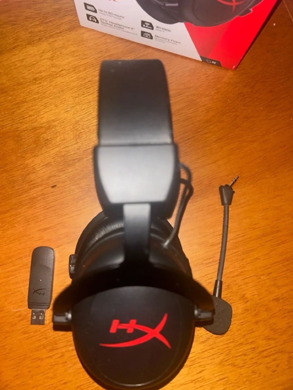 HyperX Cloud Core Wireless - Fones de Ouvido Sem Fio para PC e PS4 - Foto 5
