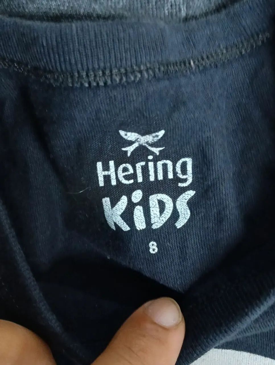 Kit Camisa Polo + Camiseta Hering Infantil Tam.8 e 10<br> - Foto 4