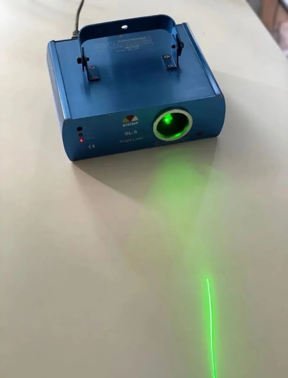 Laser show verde 100mw DMX auto som Shinp SL5 - Foto 2