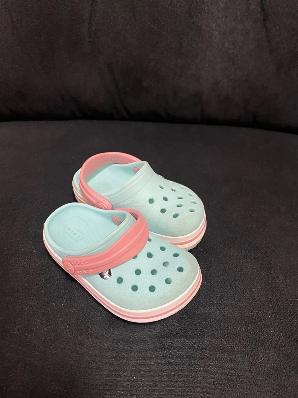 Crocs Infantil original - Azul e Rosa