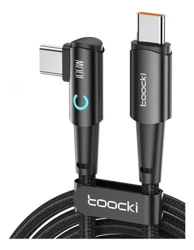 Cabo USB-C para Celular PD 100W Tocki - Carregamento Rápido - Foto 2