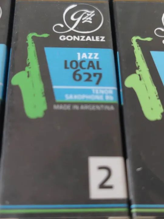 Palhetas Tenor Jazz Local 627 - Caixa com 5 unidades - R$ 180,00 - Foto 3